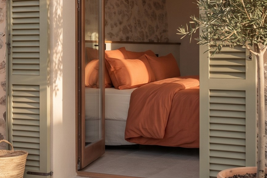 Solterra: So verleihen Sie Ihrem Schlafzimmer einen Hauch mediterranen Luxus