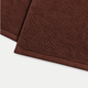 Gästehandtücher Zero-Twist-Baumwolle 30x30 cm (4 St.) | Chestnut