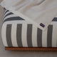Handdoek zero-twist katoen 100x180 cm | Zilvergrijs