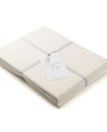 Bettbezug Ägyptische Baumwolle Perkal 400TC | Chalk White | Outlet Bettbezug Ägyptische Baumwolle Perkal 400TC | Chalk White | Outlet