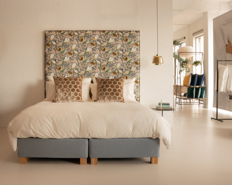DOUXE Hotel Boxspringbetts 90 cm breed 25 cm hoog