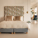 DOUXE Hotel Boxspringbetts 90 cm breed 25 cm hoog