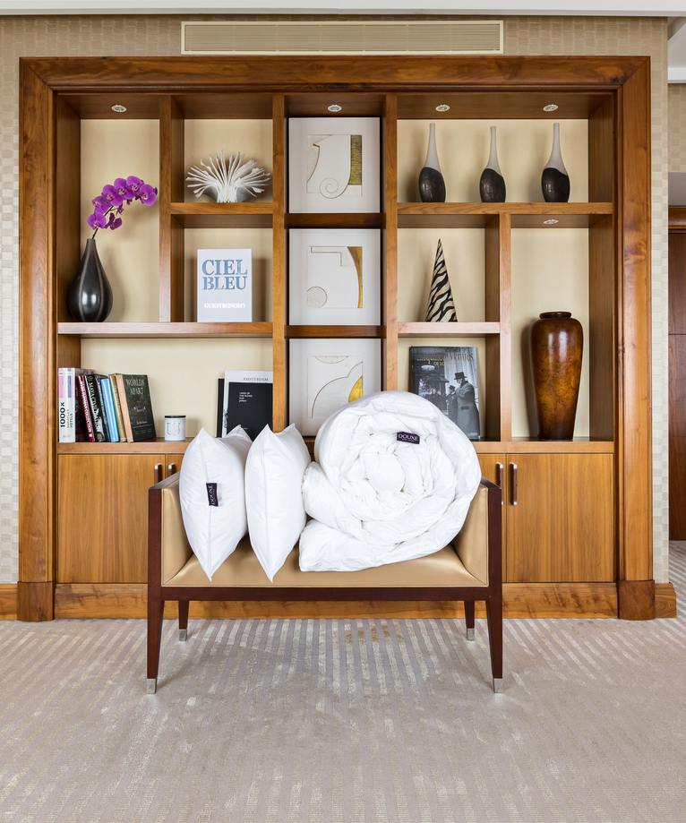 Eco-Daunen Bettdecke und Kissen