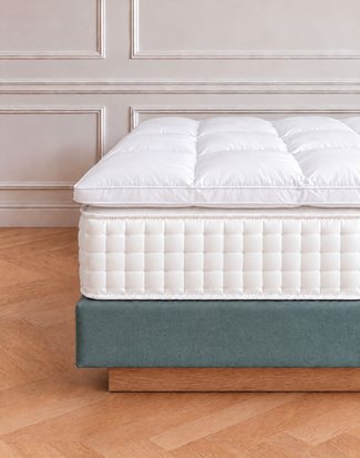Original Federunterbett - Matratzenauflage Federbett Matratzen topper | Schlafen wie im luxus hotel