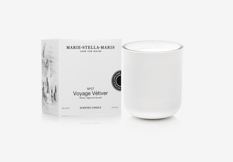 Marie-Stella-Maris - Luxuriöse Duftkerze - No.07 Voyage Vétiver (nachfüllbar) - 300 g