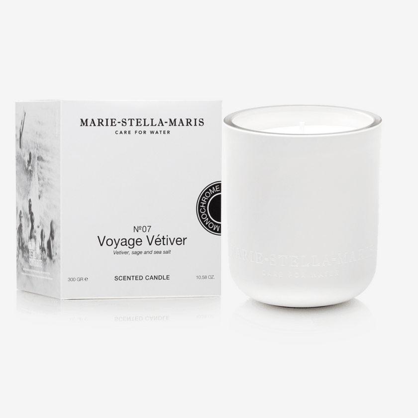 Marie-Stella-Maris - Luxuriöse Duftkerze - No.07 Voyage Vétiver (nachfüllbar) - 300 g