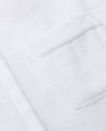 Bademantel zero-twist Baumwolle | Weiß Bademantel zero-twist Baumwolle | Weiß