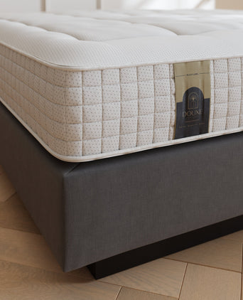 DOUXE Hotel Boxspringbett Swedish Grey DOUXE Hotel Boxspringbett Swedish Grey