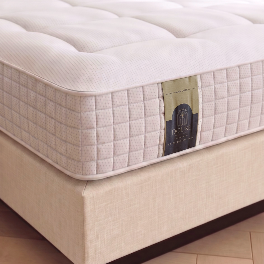 DOUXE Black Label Matratze & Boxspring - Chalk
