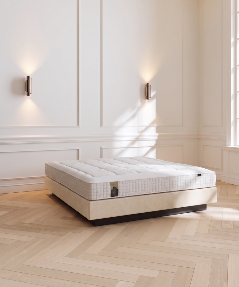 DOUXE Black Label Matratze & Boxspring - Chalk