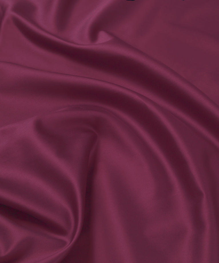 DOUXE Duvet Cover Set Egyptian Cotton Sateen 400TC | Burgundy | Limited Edition