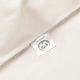 Bettwäsche Set Ägyptische Baumwolle 400TC Perkal | Chalk White