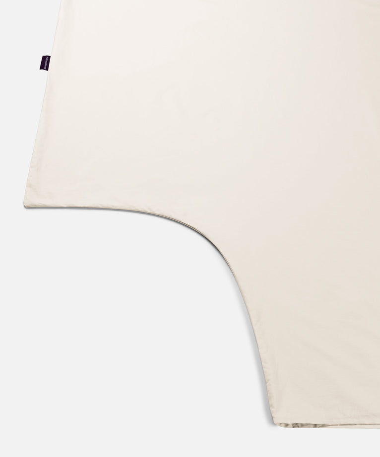 Kinder Bettwäsche Set Ägyptische Baumwolle Perkal 400TC Chalk White - Petit Hôtel