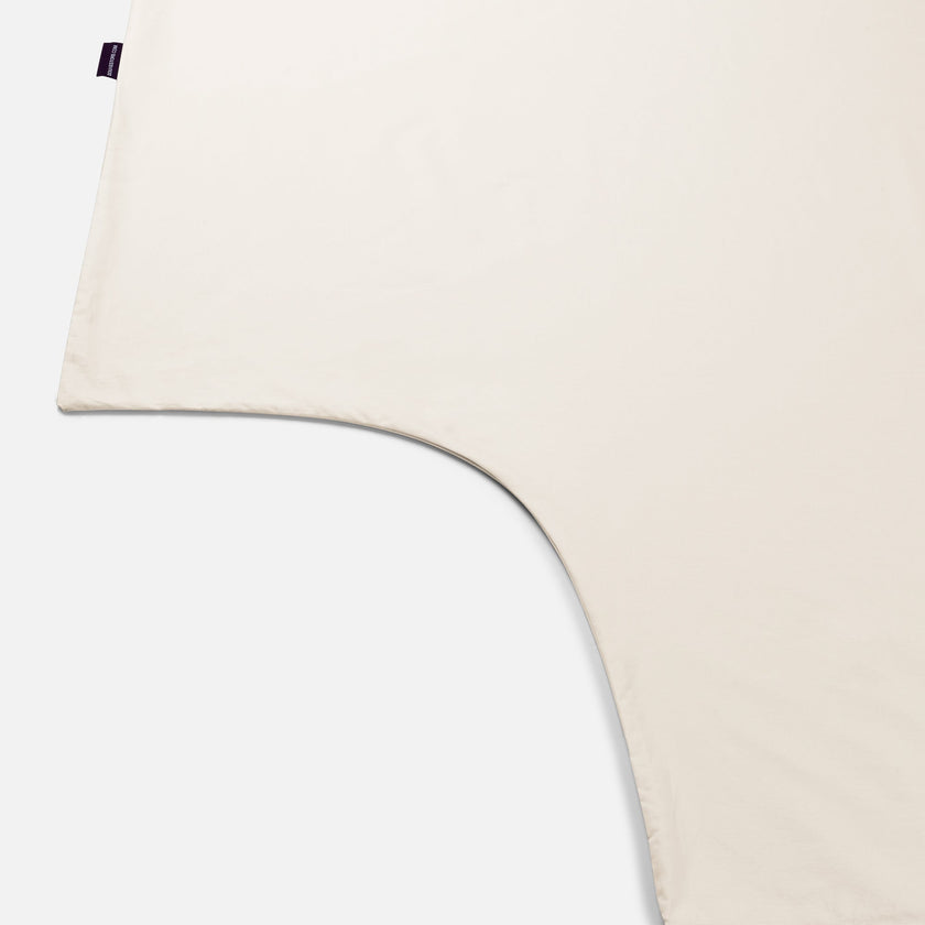 Kinder Bettwäsche Set Ägyptische Baumwolle Perkal 400TC Chalk White - Petit Hôtel