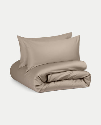 Bettwäsche Set Ägyptische Baumwolle 400TC Satin | Champagne Bettwäsche Set Ägyptische Baumwolle 400TC Satin | Champagne