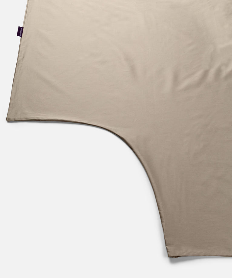 Bettwäsche Set Ägyptische Baumwolle 400TC Satin | Champagne