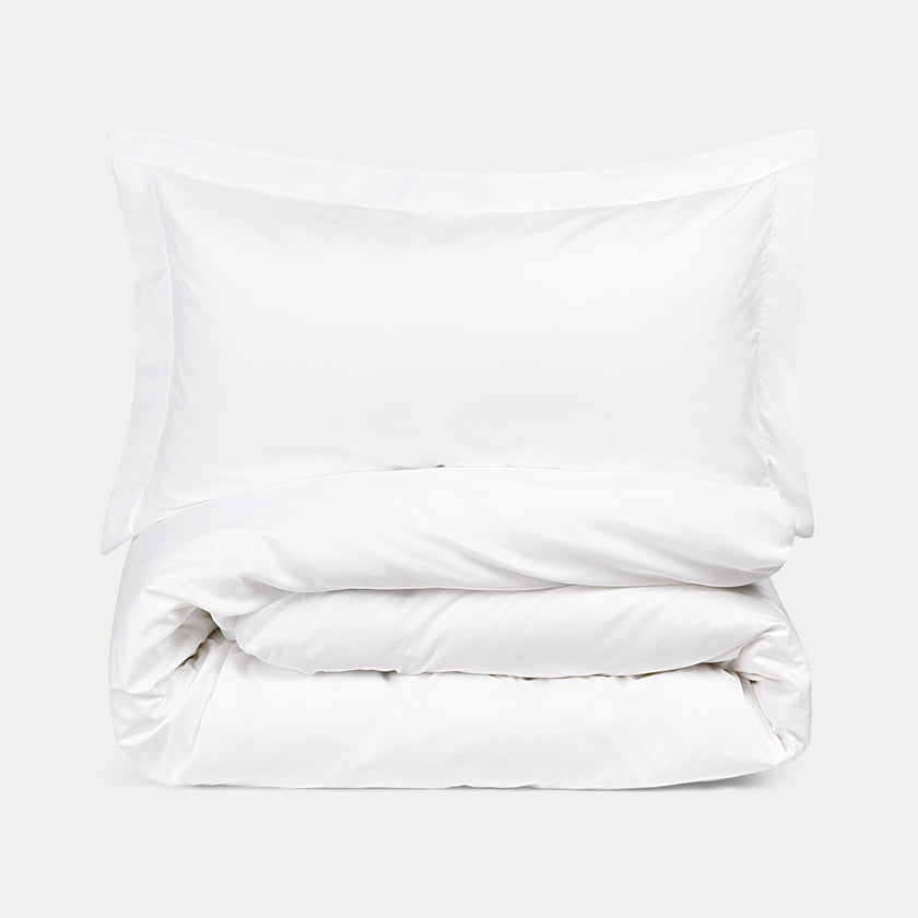 Conservatorium Hotel Bettwäsche Set Ägyptische Baumwolle 400TC Perkal | Weiß