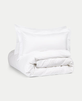 Conservatorium Hotel Bettwäsche Set Ägyptische Baumwolle 400TC Perkal | Weiß Conservatorium Hotel Bettwäsche Set Ägyptische Baumwolle 400TC Perkal | Weiß