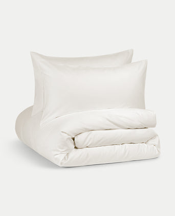 Bettwäsche Set Ägyptische Baumwolle 400TC Satin | Cream Bettwäsche Set Ägyptische Baumwolle 400TC Satin | Cream