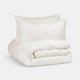 Bettwäsche Set Ägyptische Baumwolle 400TC Satin | Cream