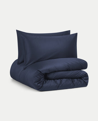 Bettwäsche Set Ägyptische Baumwolle 400TC Satin | Harbour Blue Bettwäsche Set Ägyptische Baumwolle 400TC Satin | Harbour Blue