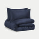 Bettwäsche Set Ägyptische Baumwolle 400TC Satin | Harbour Blue