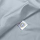 Bettbezug-Set ägyptische Baumwolle Satin 400TC | Misty Blue