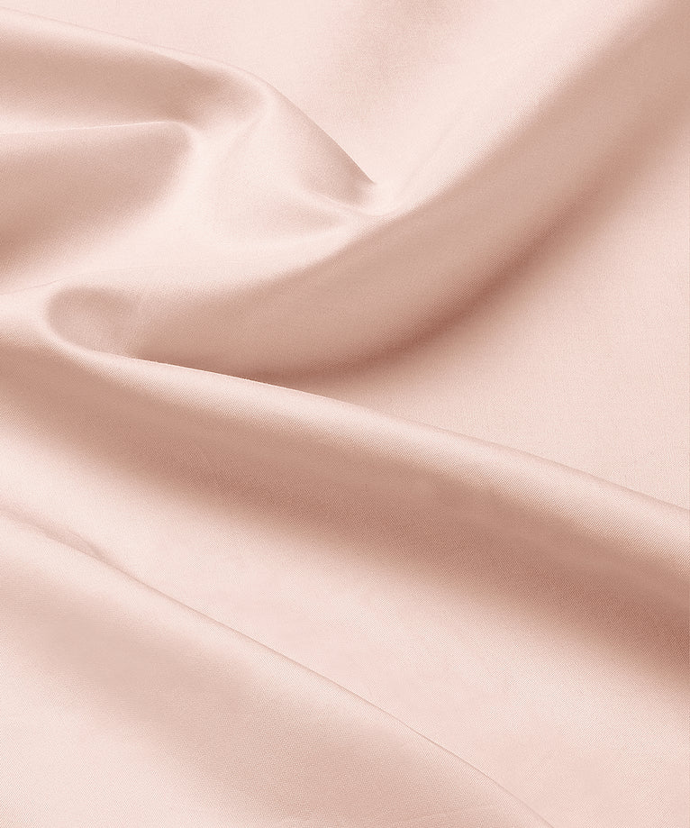 Bettbezug-Set ägyptische Baumwolle Perkal 400TC | Blush Pink