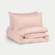 Bettbezug-Set ägyptische Baumwolle Perkal 400TC | Blush Pink