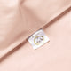 Bettbezug-Set ägyptische Baumwolle Perkal 400TC | Blush Pink