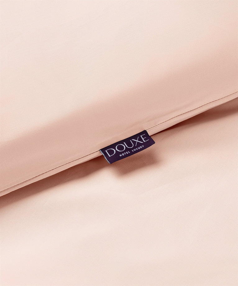 Kinderbettbezug ägyptische Baumwolle Perkal 400TC blush pink - Petit Hôtel