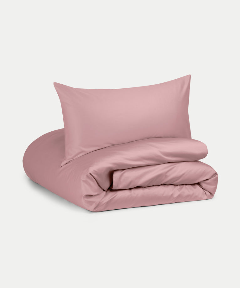 Bettwäsche Set Ägyptische Baumwolle 400TC Satin | Blush Pink