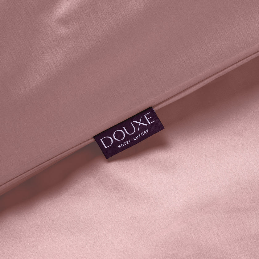 Bettbezug-Set ägyptische Baumwolle Satin 400TC | Blush Pink