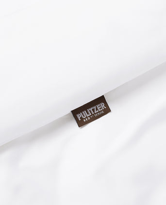 Hotel Pulitzer Bettwäsche Set Ägyptische Baumwolle 400TC Satin | Weiß Bettwäsche Weiß aus ägyptischer Baumwolle vom Hotel Pullitzer
