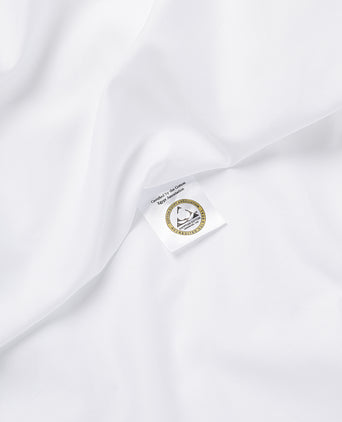 Hotel Pulitzer Bettwäsche Set Ägyptische Baumwolle 400TC Satin | Weiß Bettwäsche Weiß aus ägyptischer Baumwolle vom Hotel Pullitzer