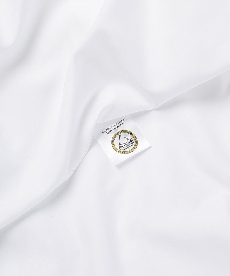 Hotel Pulitzer Bettwäsche Set Ägyptische Baumwolle 400TC Satin | Weiß
