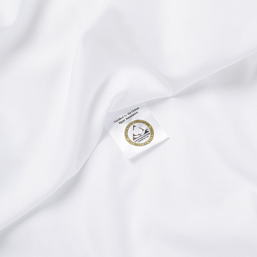 Hotel Pulitzer Bettwäsche Set Ägyptische Baumwolle 400TC Satin | Weiß