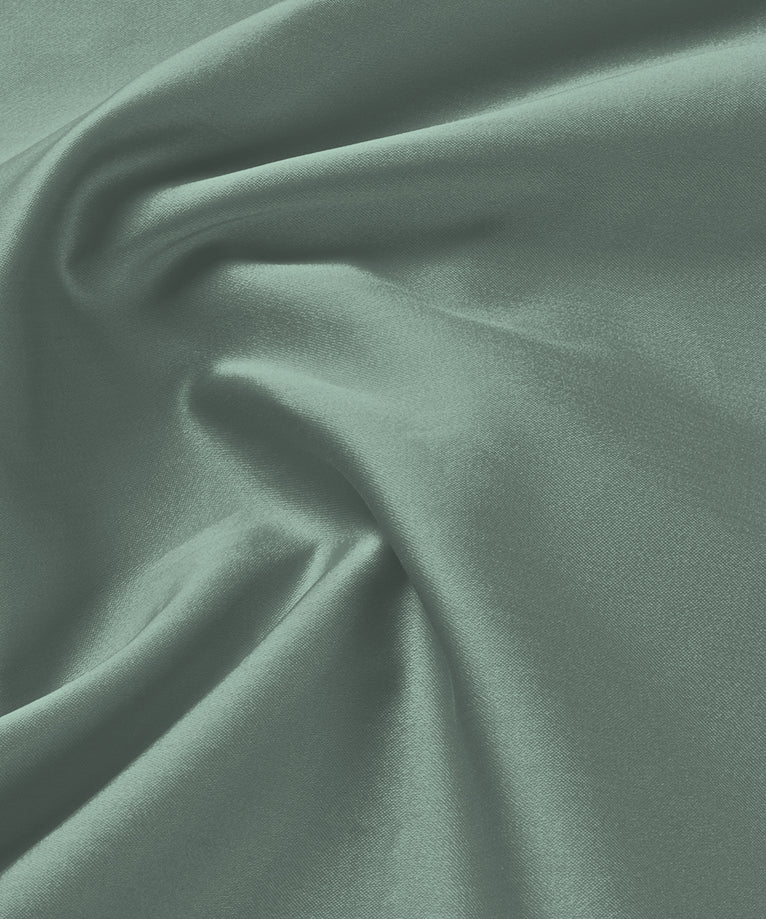 Bettbezug-Set ägyptische Baumwolle Satin 400TC | Sage Green