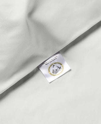 2er-Set Kissenbezüge Ägyptische Baumwolle Perkal 400 TC | Silbergrau 2er-Set Kissenbezüge Ägyptische Baumwolle Perkal 400 TC | Silbergrau