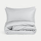 Bettwäsche Set Ägyptische Baumwolle 400TC Satin | Silbergrau
