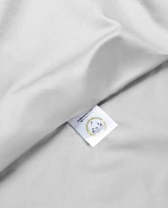 Bettwäsche Set Ägyptische Baumwolle 400TC Satin | Silbergrau Bettwäsche Set Ägyptische Baumwolle 400TC Satin | Silbergrau
