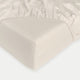 Kinderhoeslaken Egyptisch katoen 400TC Percal Chalk White - Petit Hôtel