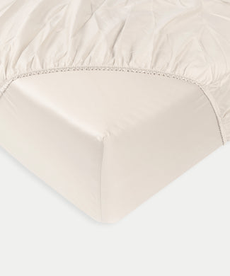 Spannbettlaken ägyptische Baumwolle Satin 400TC | Cream Spannbettlaken ägyptische Baumwolle Satin 400TC | Cream