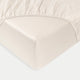 Hoeslaken Egyptisch katoen Satijn 400TC | Cream