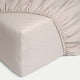 Spannbettlaken 100% gewaschenes Leinen | Oat