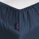 Spannbettlaken Ägyptische Baumwolle Satin 400TC | Harbour Blue