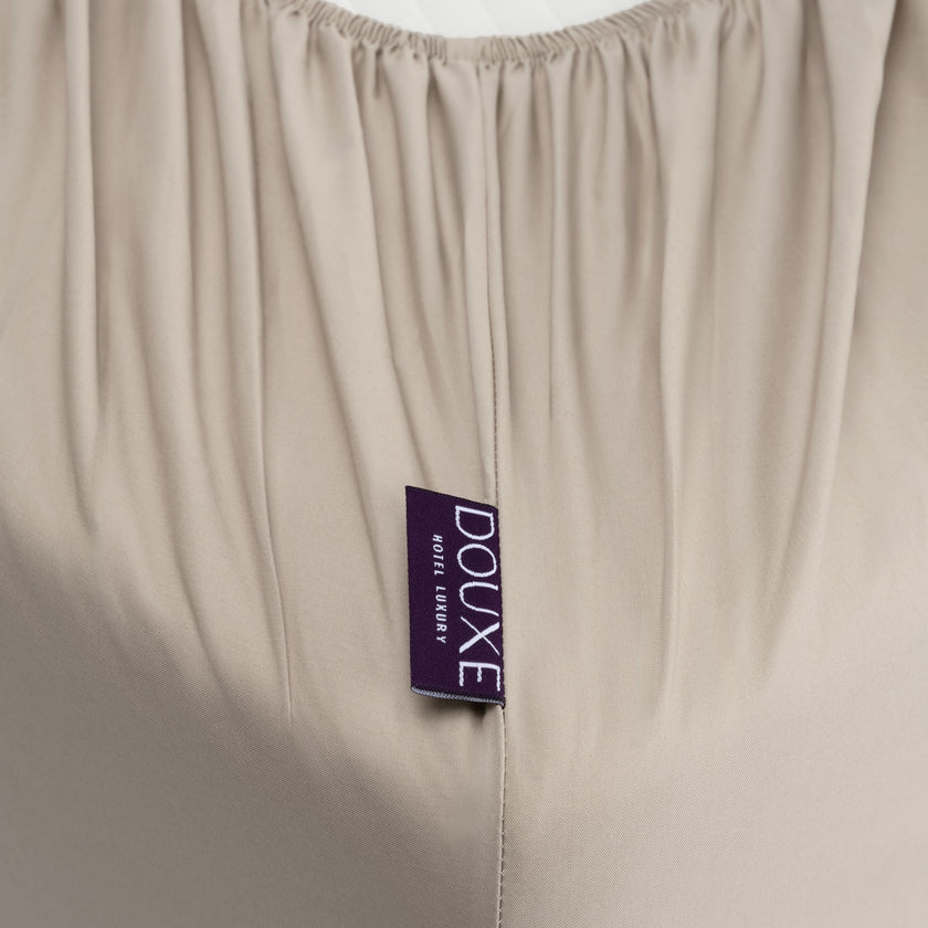 Spannbettlaken Ägyptische Baumwolle Perkal 400TC | Latte