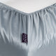 Spannbettlaken Ägyptische Baumwolle Satin 400TC | Misty Blue