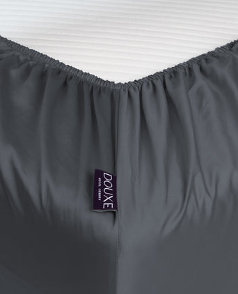 Spannbettlaken Ägyptische Baumwolle Satin 400TC | Stormy Grey Spannbettlaken Ägyptische Baumwolle Satin 400TC | Stormy Grey