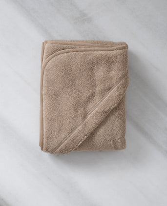 Baby-Badecape Latte + Waschlappen Latte Baby-Badecape Latte + Waschlappen Latte